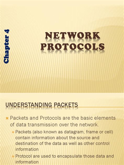 Understanding Network Protocols A Detailed Examination Of Packets Protocols Encapsulation