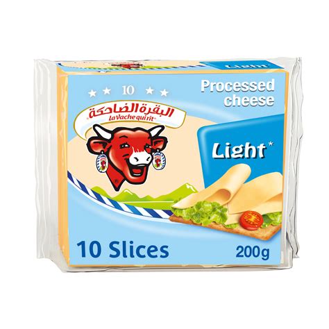 La Vache Qui Rit Processed Cheese Light Slices 2 X 200g Online At Best Price Sliced Cheese