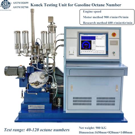 China Cheap Astm D2700and2699 Octane Meter Tested Products Of Gasoline Indicator Machine