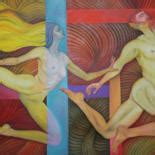 Nude Girl Nude Man Nudity Beauty Nak Painting By Metin Sakalov