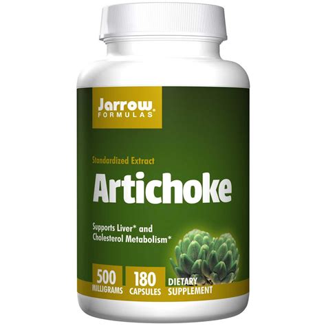 Jarrow Formulas Artichoke 500 Mg 180 Capsules Australia Artichoke Capsules Mega Vitamins