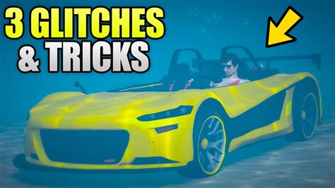 Gta Online New Glitches Tricks Underwater Forever Secret