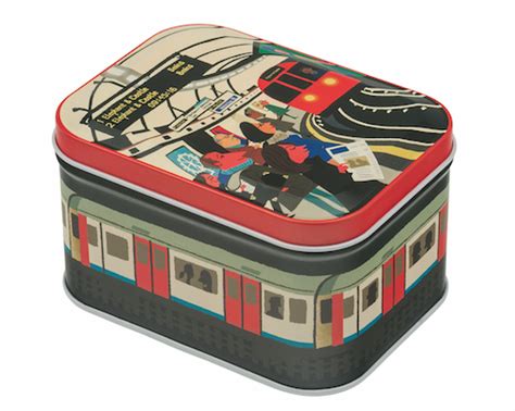 Paul Thurlby London Tin Collection Retro To Go