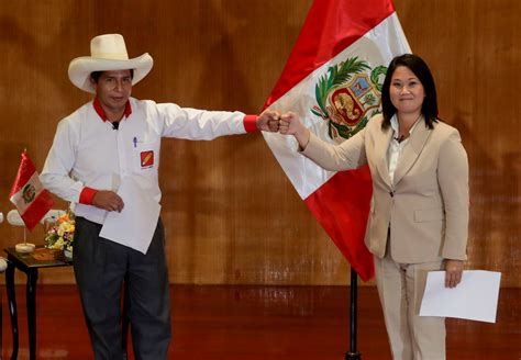 Leftist Castillo Builds Lead Over Fujimori Ahead Of Peru Presidential