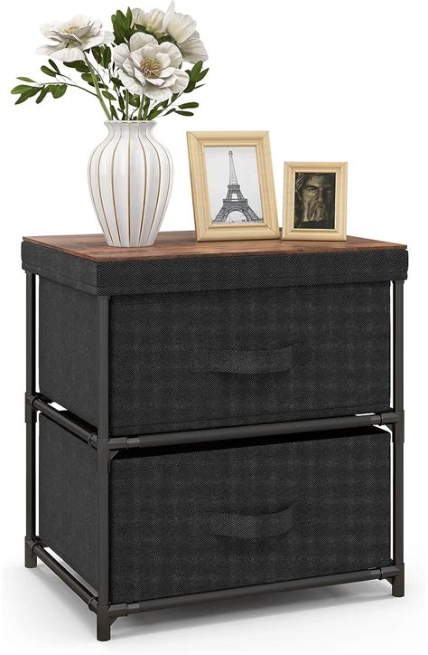 Casart Chest Of Drawers Drawers Fabric Storage Cabinet With Wooden