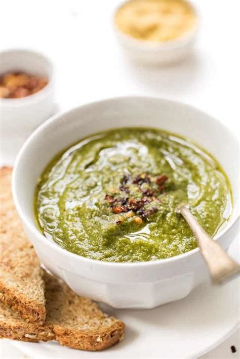 Super Healthy Green Detox Soup Simply Quinoa