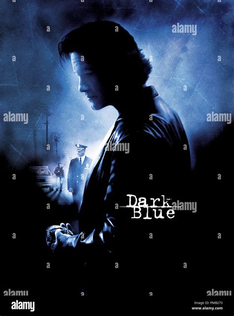 "Dark Blue" (2003) Poster Stock Photo - Alamy