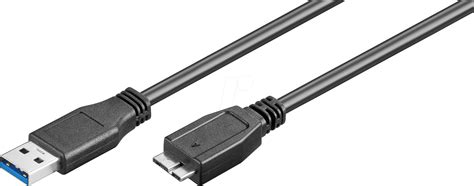 GOOBAY 95725 USB 3 0 Kabel A Stecker Auf Micro B Stecker 5 M Bei