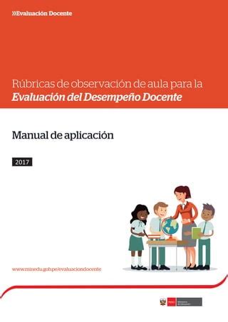 Rubricas evaluacion del desempeño docente 1 PDF