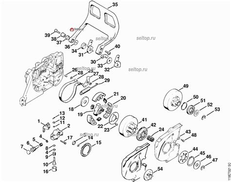 Diagram Of Throttle Linkage For Stihl Ms 170 Chainsaw