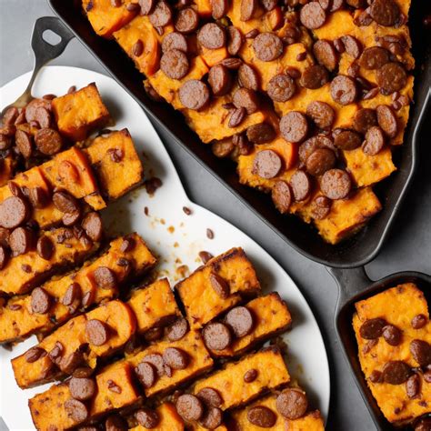 Sausage And Sweet Potato Traybake Recipe