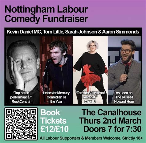 Sherwood Labour On Twitter Want To Enjoy A Fantastic Night Of Comedy