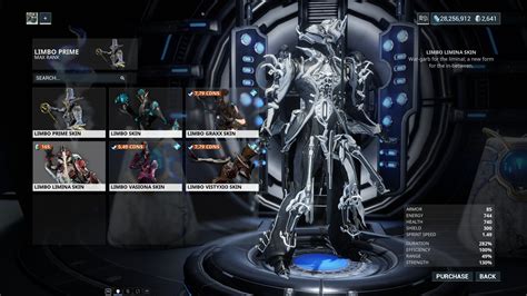 Limbo Deluxe Skin Bug Art And Animation Warframe Forums