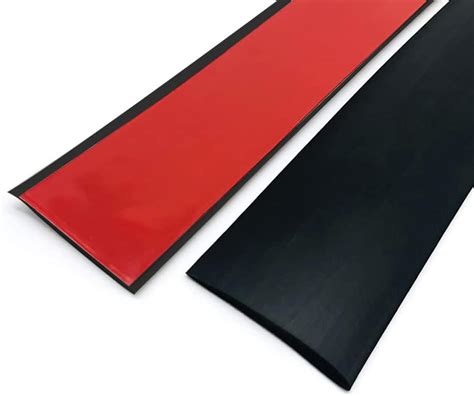 Self Adhesive Flat Threshold Strip PVC Rubber Flat Door Bar Stick Down