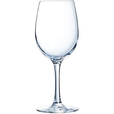 Chef Sommelier Lot de 6 Verres à Pied Cabernet Tulipe en Cristallin