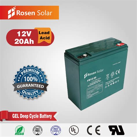 OEM 12V 20ah Battery Gel 12 Volt Lead Acid Battery Bank 12volt