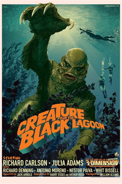 Creature From The Black Lagoon Mondo Poster