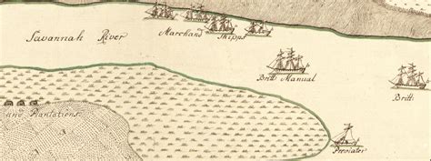 Savannah, Georgia 1779 Battle Map – Battle Archives