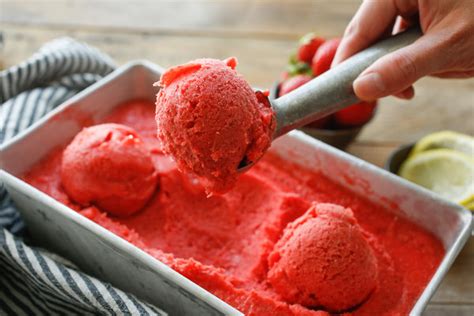 Strawberry Sorbet Recipe - NYT Cooking