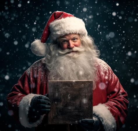 Premium Photo Man Dressed As Santa Claus