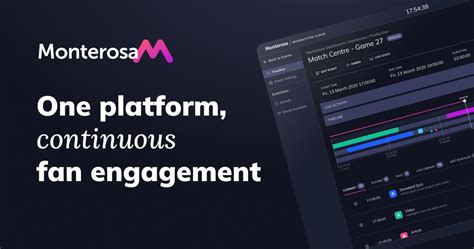 Monterosa One Platform Continuous Fan Engagement