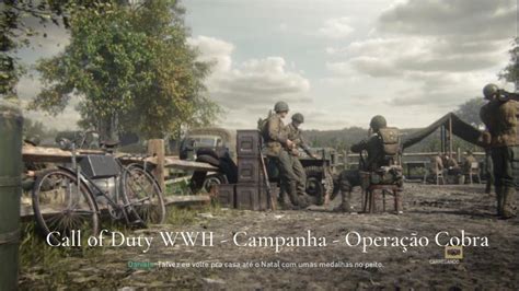 Call Of Duty Wwii Campanha Operação Cobra Youtube