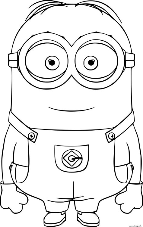 Coloriage Minions 2 Movie 2022 Dessin Minions à imprimer