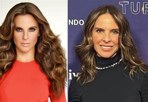 Irreconocible Kate Del Castillo Impacta A Internautas Con Su Rostro