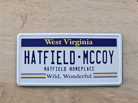 Hatfield McCoy License Plate Sticker - Hatfield & McCoy Foundation