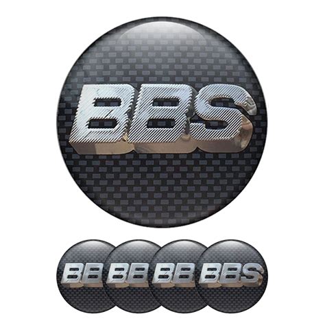 BBS Silicone Stickers Center Hub Authentic Wheel Emblems Stickers