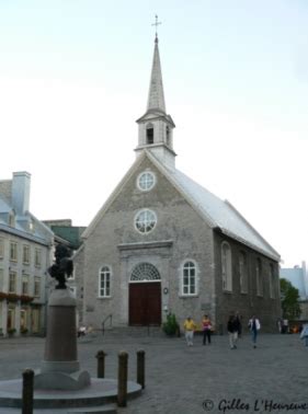 Église Notre Dame des Victoires Voyage à travers le Québec