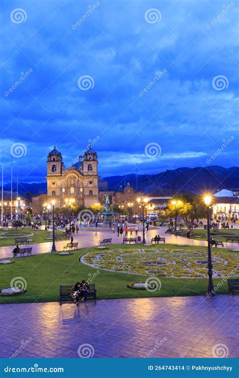 Cusco City Centre Peru stock photo. Image of cathedral - 264743414