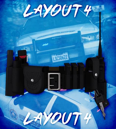 FiveM EUP Duty Belt Mega Pack V1 Code4Mods