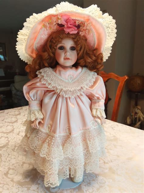 18 Inch Collectible Porcelain Doll 1992 Seymour Mann the Connoisseur ...