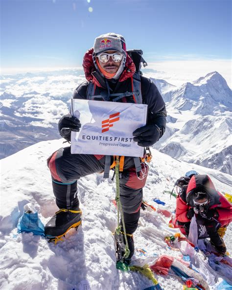 Equitiesfirst Congratulates Peaks Nimsdai Purja For Summiting