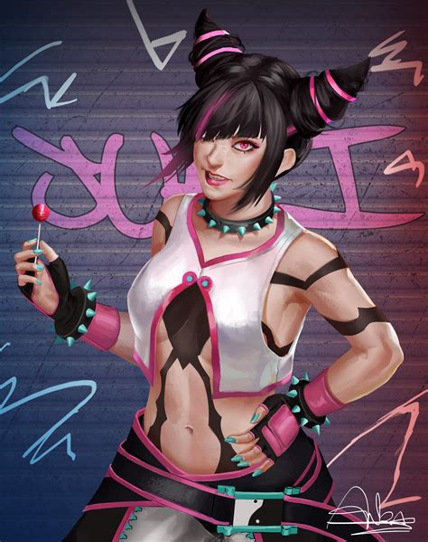 Artstation Juri Han Street Fighter 6