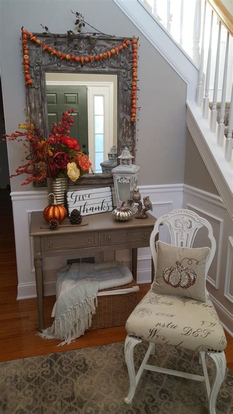 Fall Foyer Decor