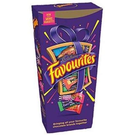 Cadbury Favourites Chocolate Variety Australian Gift Box, 375g | Shopee ...