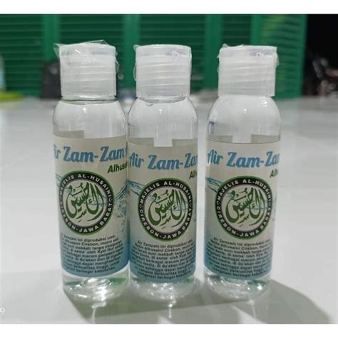 Jual Air Zam Zam Asli Asma Al Husaini Botol Kecil Ml Dan Ml