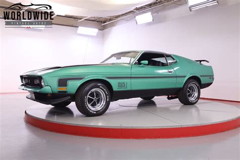 1971 Ford Mustang Mach 1 American Muscle Carz