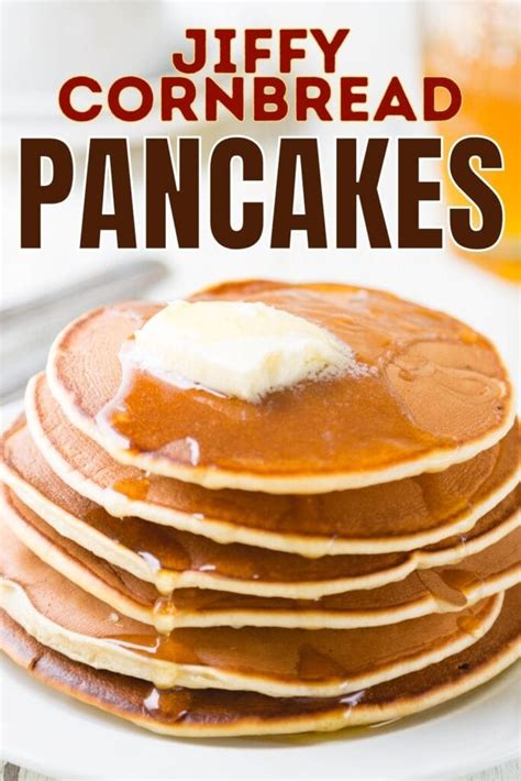 Jiffy Cornbread Pancakes Easy Recipe Insanely Good