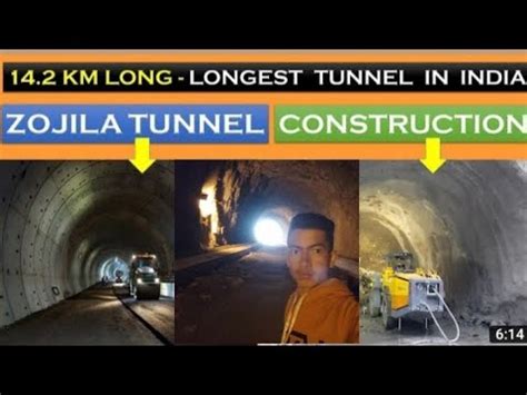 Zojila Tunnel Update 14 2 Km Longest Tunnel In India Asia Longest