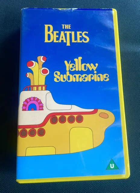 The Beatles Yellow Submarine Vhs Video Tape Picclick Uk