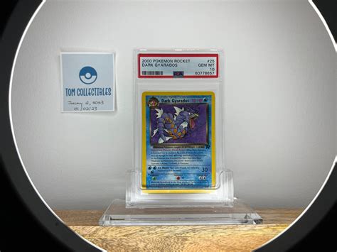 Dark Gyarados 2000 Team Rocket 25 82 Unlimited PSA 10 Price Guide