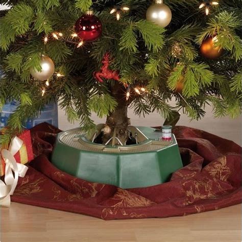 Support pour sapins de Noël avec système de serrage à pédale mécanique