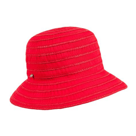 Cappello Estivo Tascabile In Tessuto Per Donna