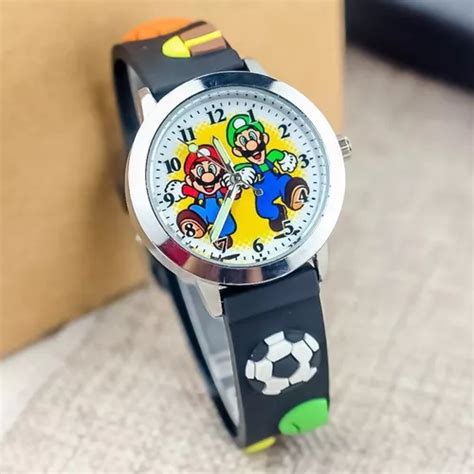 Reloj Super Mario Bros Varios Diseños Importado Monkids Cuotas sin