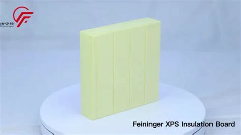 Polystyrene Foam Board With Grooves Heat Insulation Materials For