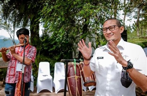 Mantap Sandiaga Uno Janji Hadirkan Event Internasional Di Danau Toba