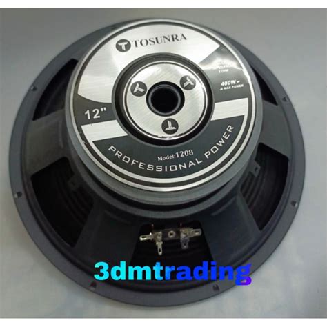 TOSUNRA 12 INSTRUMENTAL SPEAKER 400W 8ohms Shopee Philippines